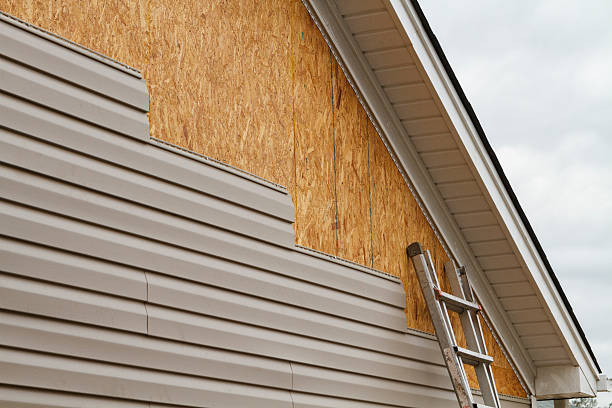 Professional Siding Replacement technician working in Mont Clare, PA